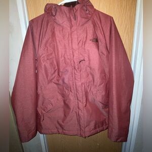 Women’s burgundy winter coat size M